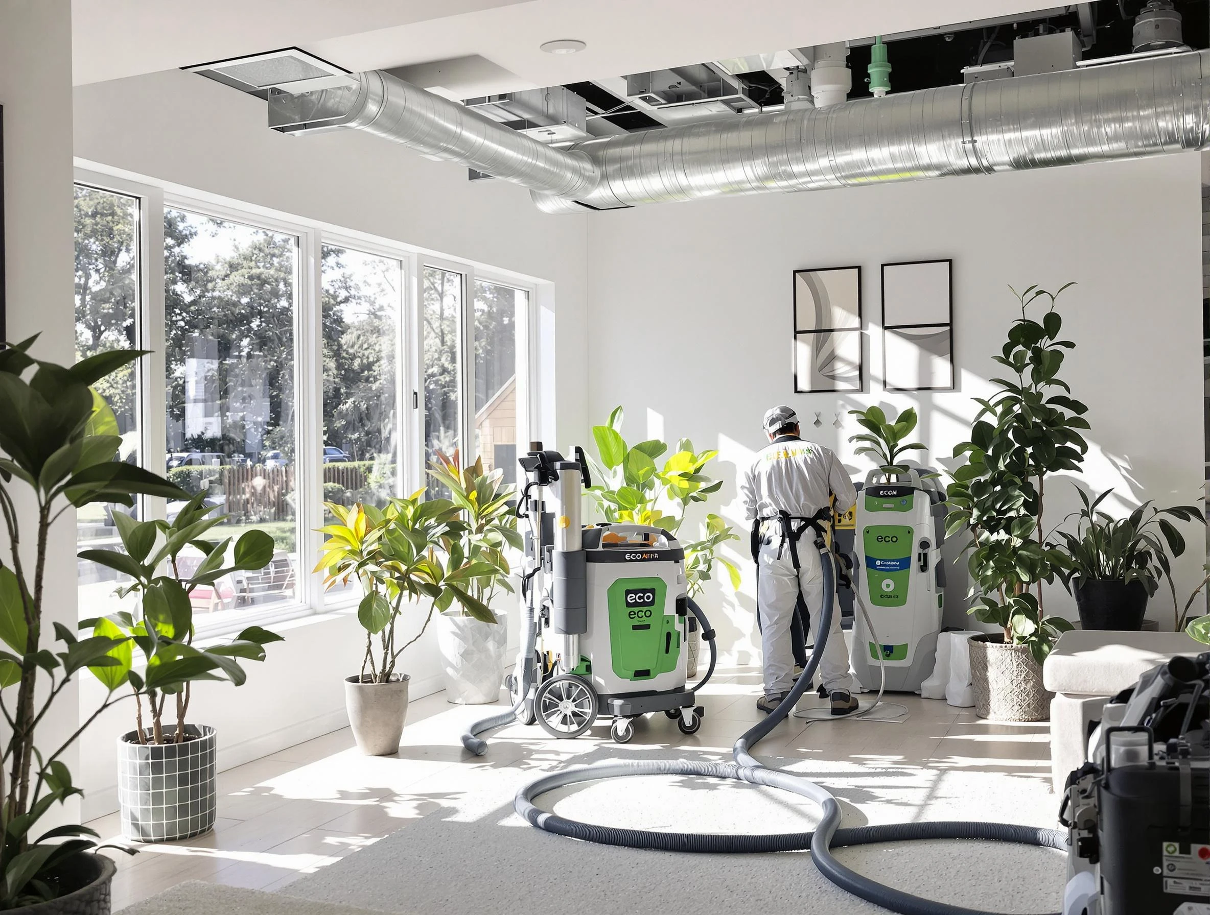 Environmentally-friendly duct cleaning by Moon Air Duct Cleaning in Moon